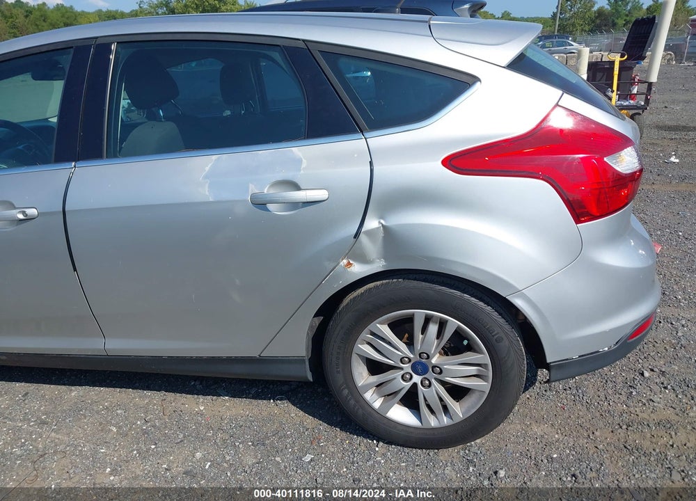 2012 FORD FOCUS SEL VIN: 1FAHP3M2XCL358775