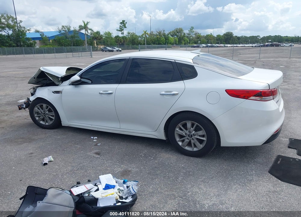 2016 KIA OPTIMA LX VIN: KNAGT4L33G5091634
