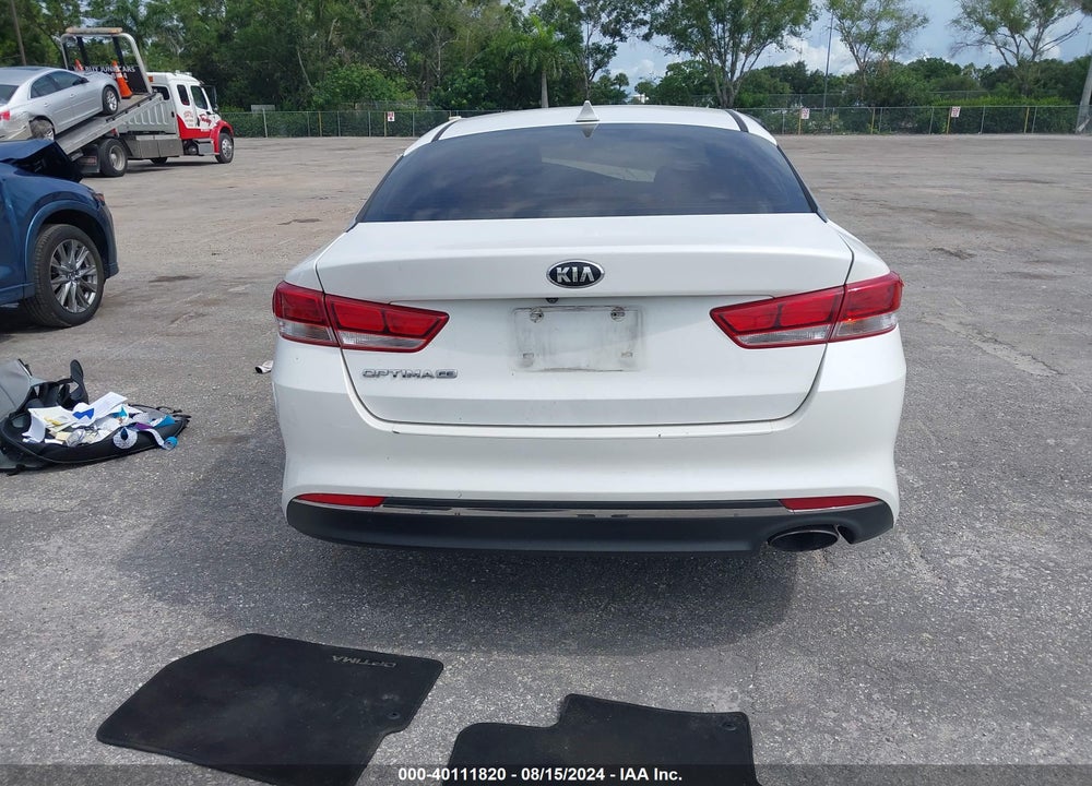 2016 KIA OPTIMA LX VIN: KNAGT4L33G5091634