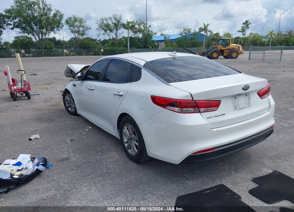 2016 KIA OPTIMA LX VIN: KNAGT4L33G5091634