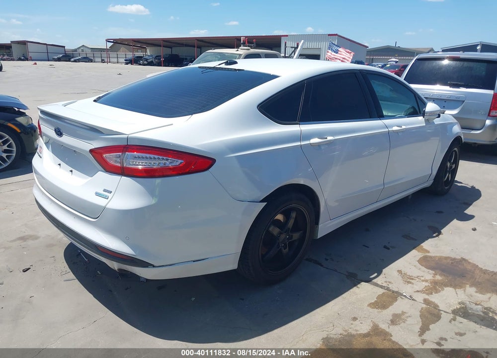 2013 FORD FUSION SE VIN: 3FA6P0HR6DR358465