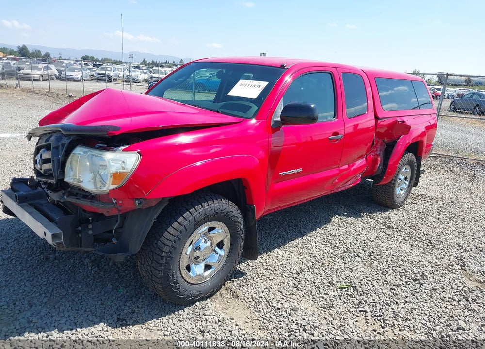 2008 TOYOTA TACOMA BASE V6 VIN: 5TEUU42N88Z591065