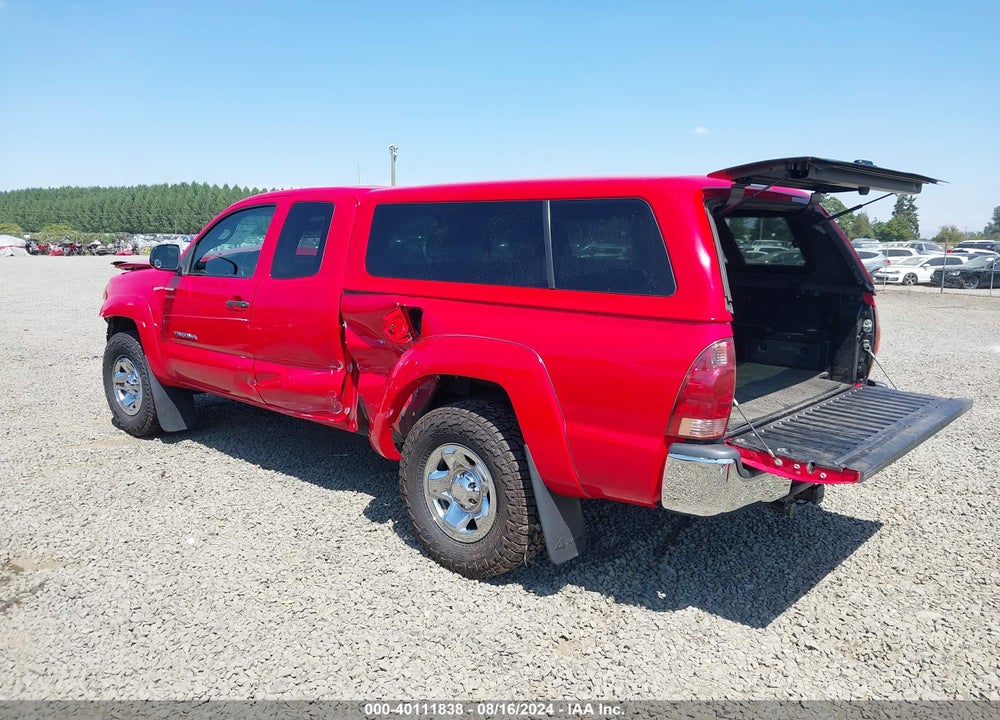 2008 TOYOTA TACOMA BASE V6 VIN: 5TEUU42N88Z591065