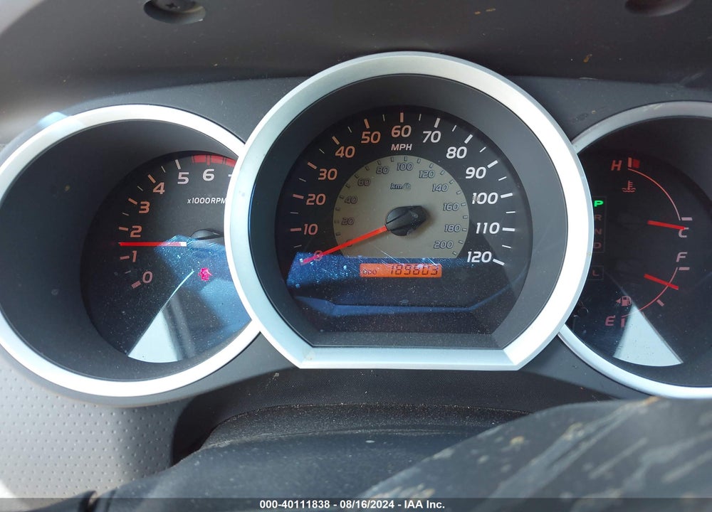 2008 TOYOTA TACOMA BASE V6 VIN: 5TEUU42N88Z591065