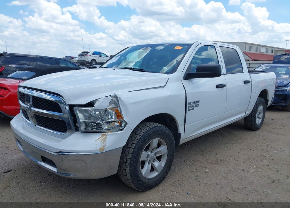 2022 RAM 1500 CLASSIC SLT 4X4 5'7 BOX VIN: 1C6RR7LG9NS236356