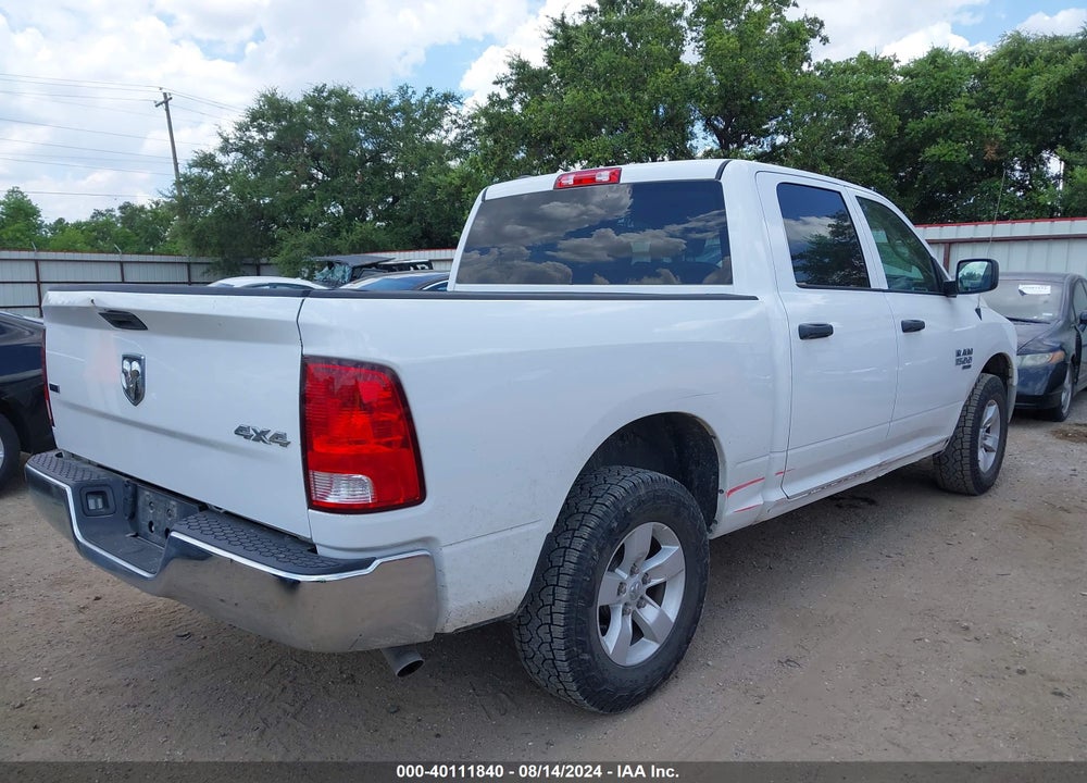 2022 RAM 1500 CLASSIC SLT 4X4 5'7 BOX VIN: 1C6RR7LG9NS236356