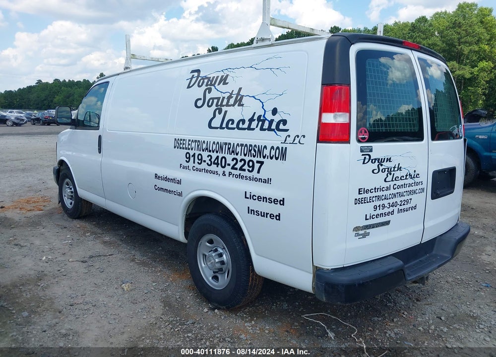 2017 CHEVROLET EXPRESS 2500 WORK VAN VIN: 1GCWGAFF6H1349029