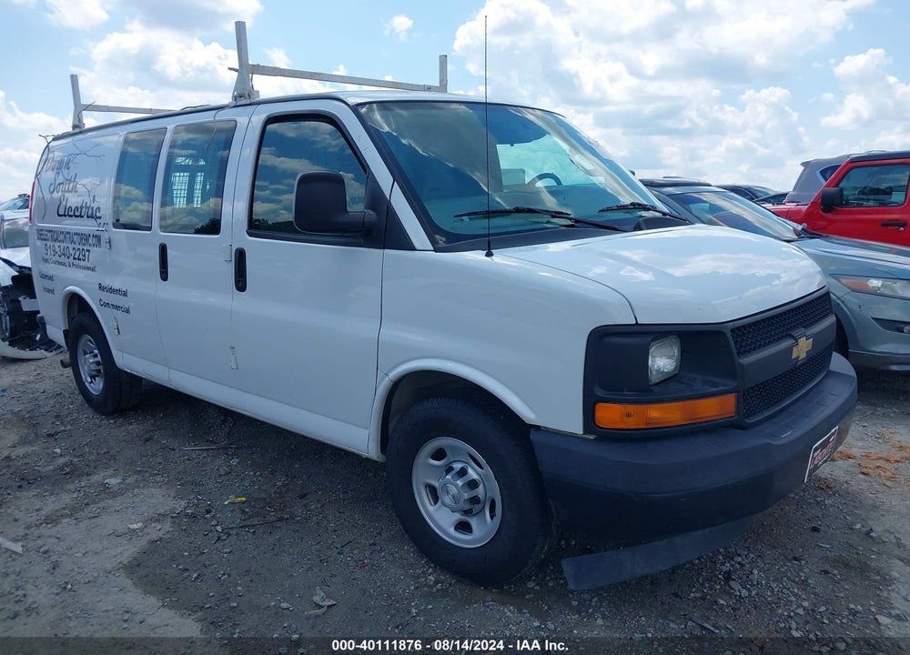 2017 CHEVROLET EXPRESS 2500 WORK VAN VIN: 1GCWGAFF6H1349029