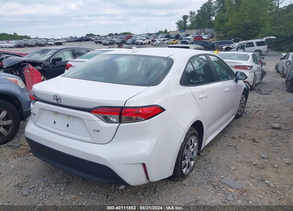 2024 TOYOTA COROLLA LE VIN: 5YFB4MDE2RP092161