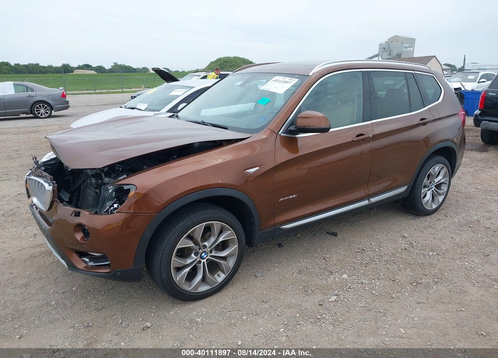 2017 BMW X3 XDRIVE28I VIN: 5UXWX9C53H0T02071