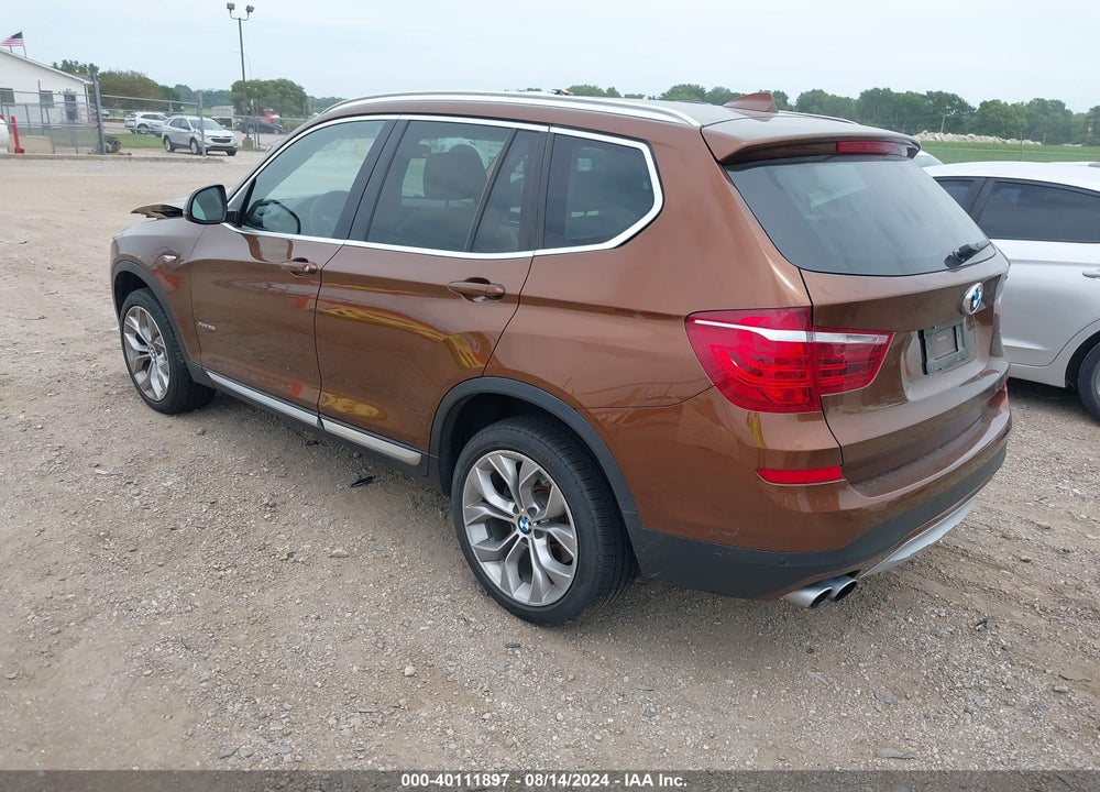 2017 BMW X3 XDRIVE28I VIN: 5UXWX9C53H0T02071