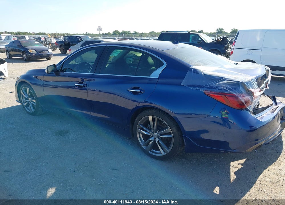 2019 INFINITI Q50 3.0T SIGNATURE EDITION VIN: JN1EV7AP8KM541064