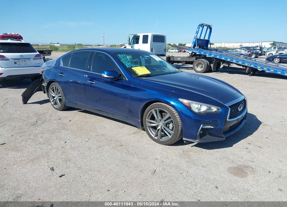 2019 INFINITI Q50 3.0T SIGNATURE EDITION VIN: JN1EV7AP8KM541064