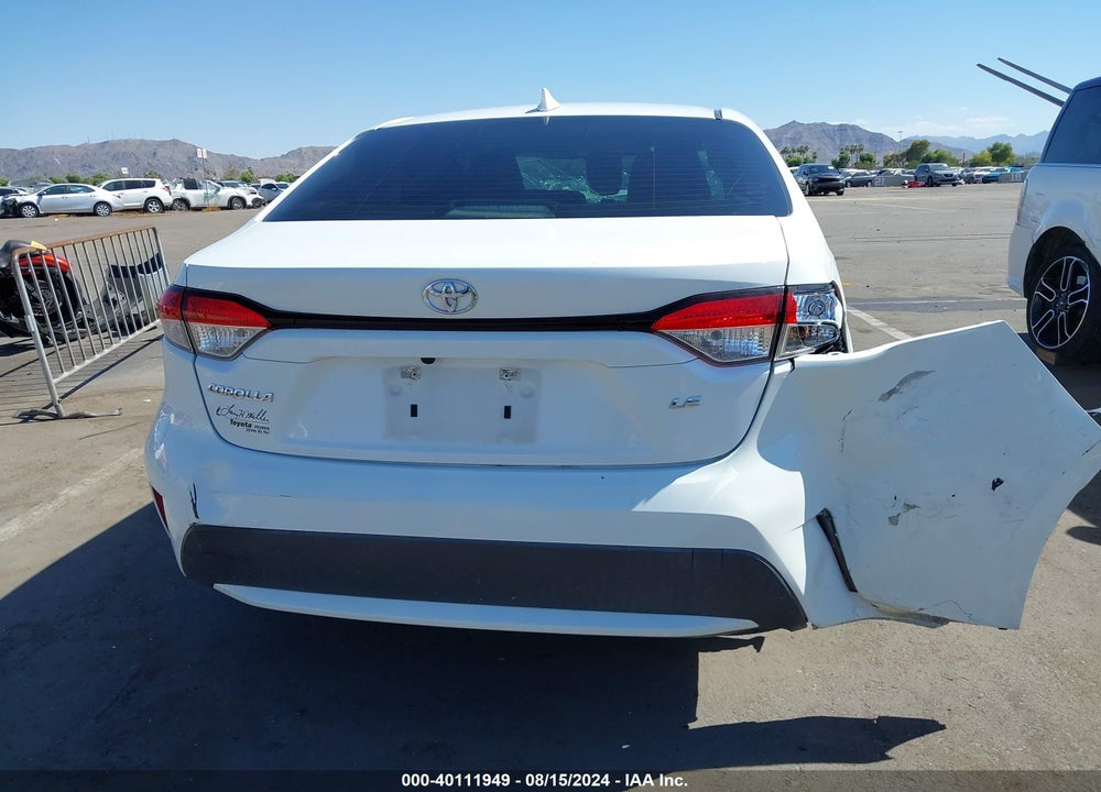 2020 TOYOTA COROLLA LE VIN: JTDEPRAE4LJ028544