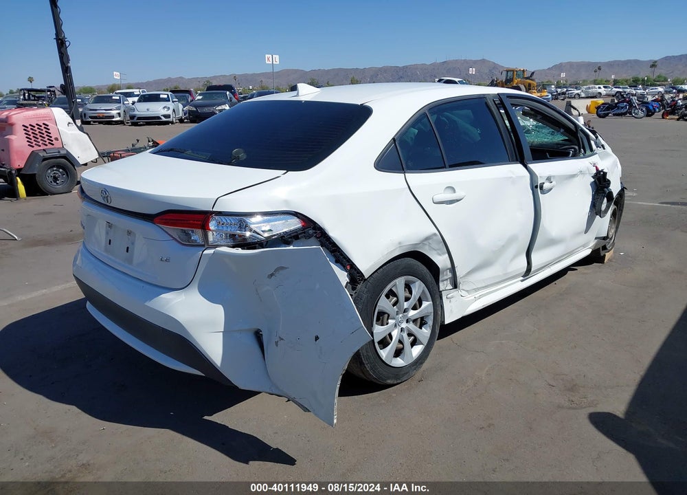 2020 TOYOTA COROLLA LE VIN: JTDEPRAE4LJ028544