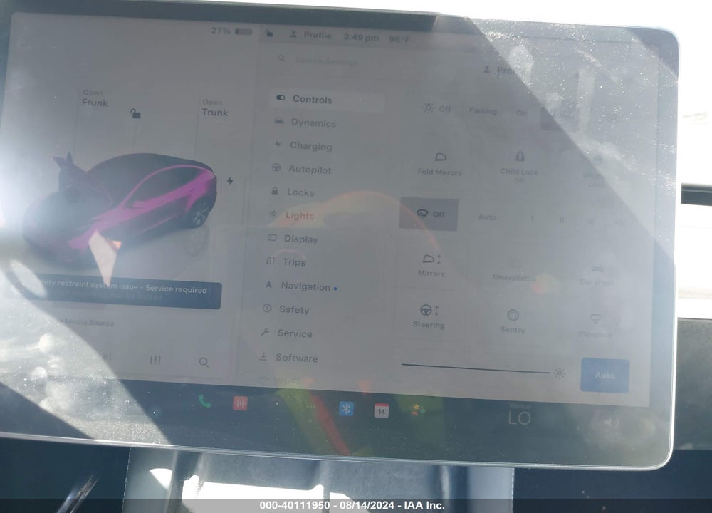 2023 TESLA MODEL Y AWD/LONG RANGE DUAL MOTOR ALL-WHEEL DRIVE VIN: 7SAYGDEEXPA034131