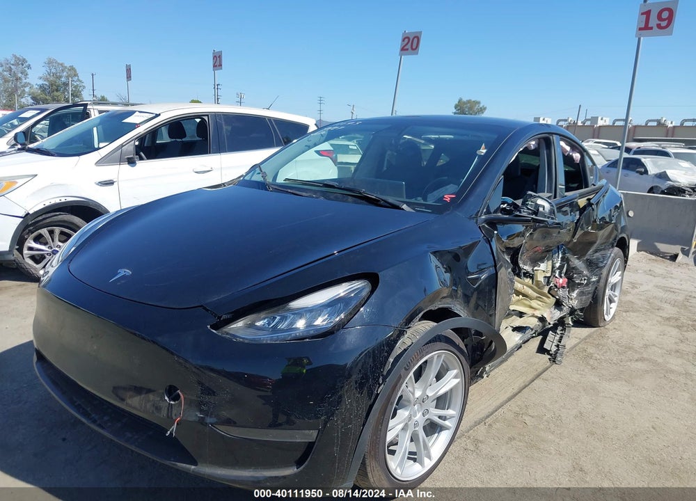 2023 TESLA MODEL Y AWD/LONG RANGE DUAL MOTOR ALL-WHEEL DRIVE VIN: 7SAYGDEEXPA034131