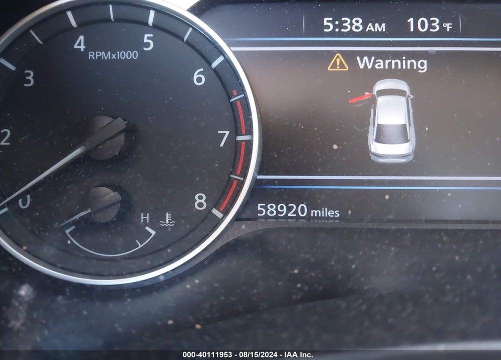 2021 NISSAN ALTIMA SV FWD VIN: 1N4BL4DV3MN335233