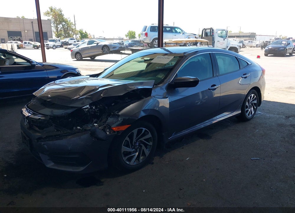 2017 HONDA CIVIC EX VIN: 19XFC2F77HE214245
