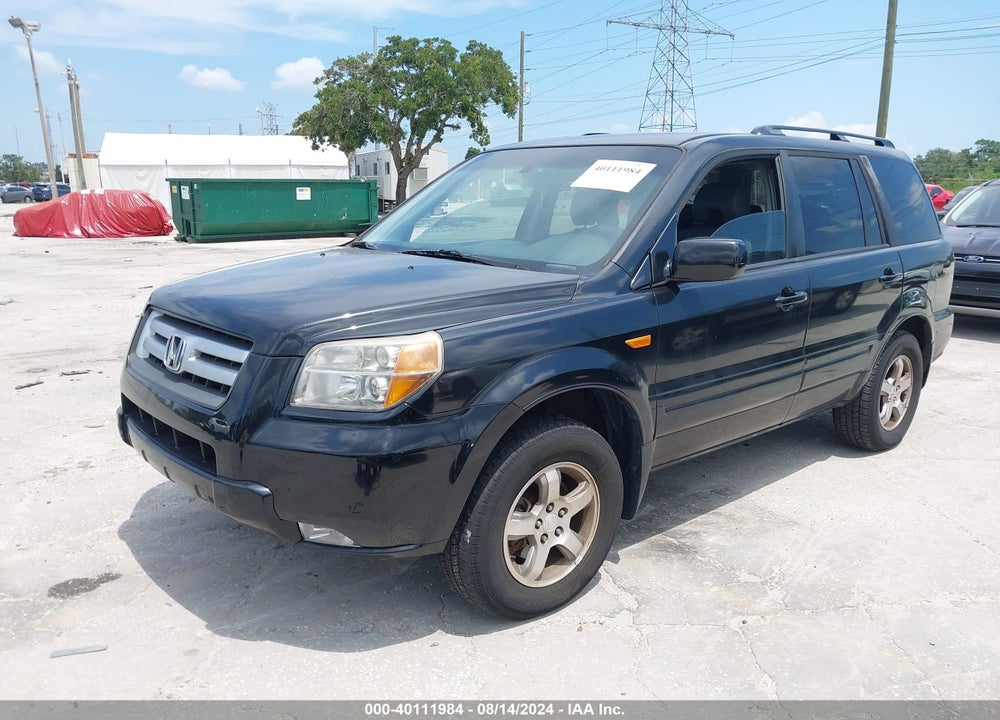 2008 HONDA PILOT EX-L VIN: 5FNYF28588B014111