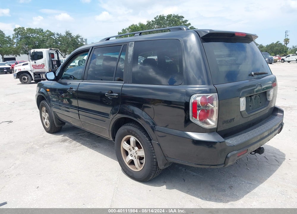 2008 HONDA PILOT EX-L VIN: 5FNYF28588B014111