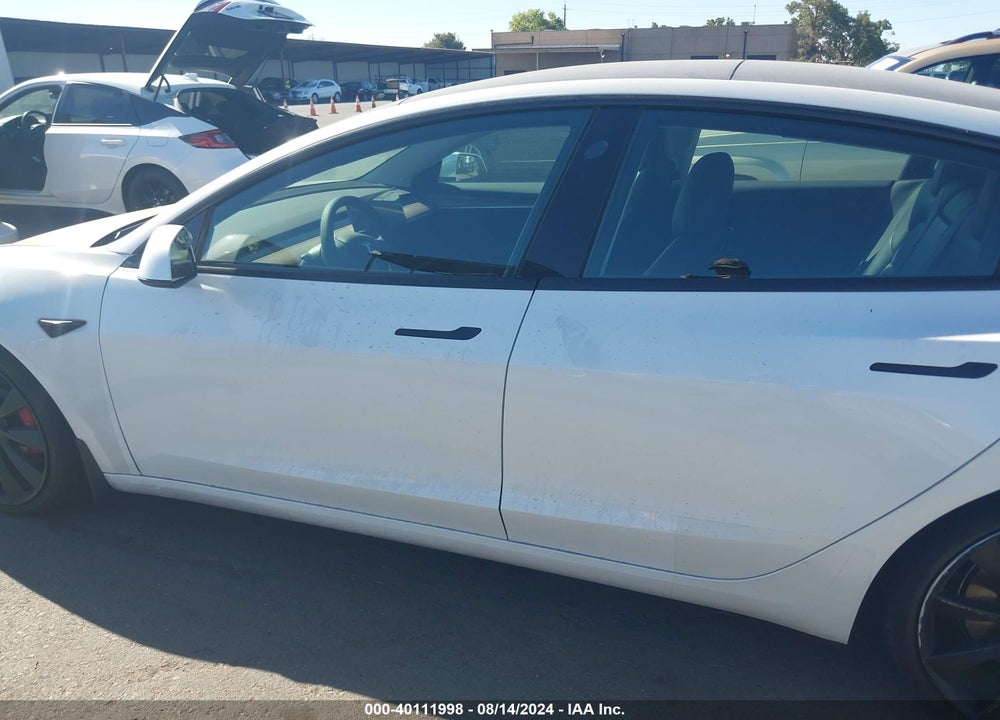 2021 TESLA MODEL 3 PERFORMANCE DUAL MOTOR ALL-WHEEL DRIVE VIN: 5YJ3E1EC3MF078304