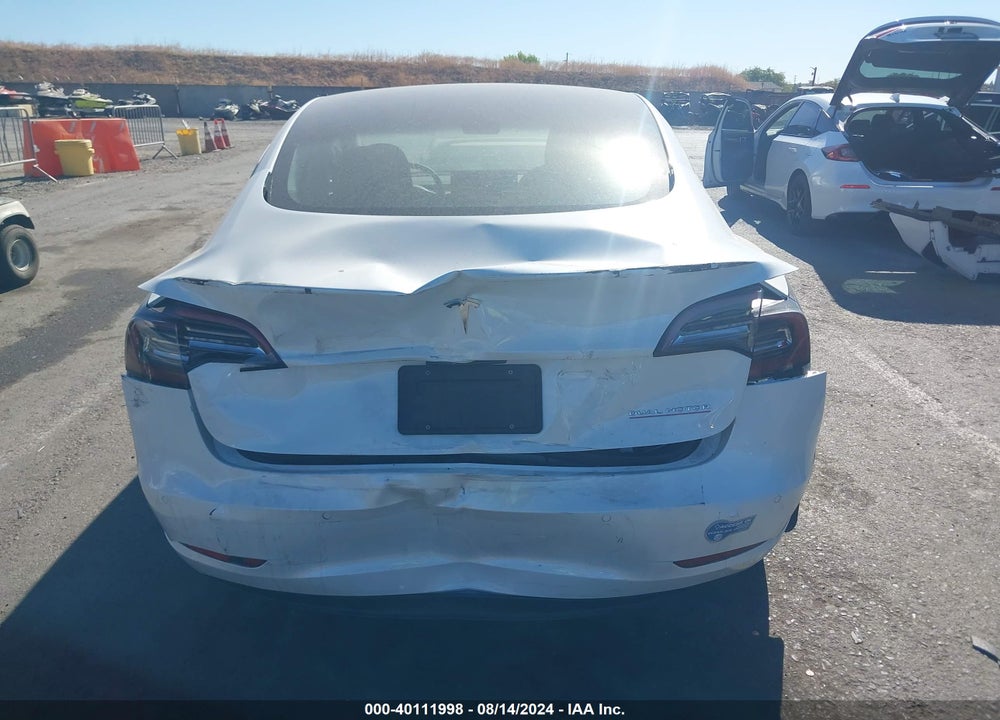 2021 TESLA MODEL 3 PERFORMANCE DUAL MOTOR ALL-WHEEL DRIVE VIN: 5YJ3E1EC3MF078304