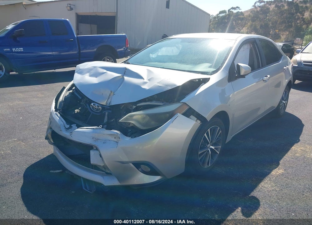 2016 TOYOTA COROLLA LE PLUS VIN: 5YFBURHE5GP522401