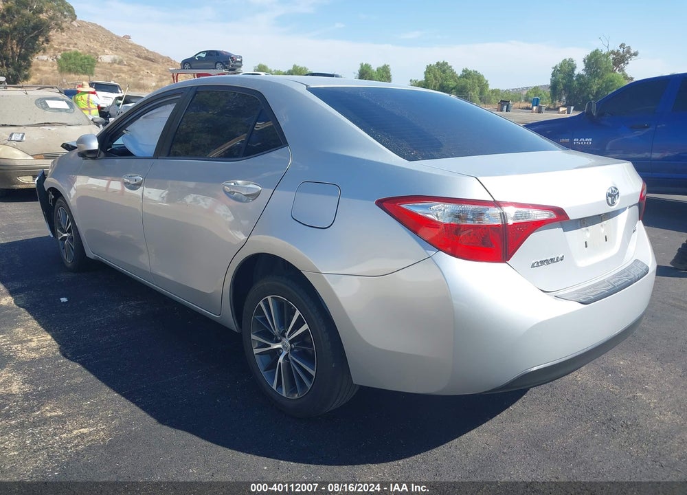 2016 TOYOTA COROLLA LE PLUS VIN: 5YFBURHE5GP522401