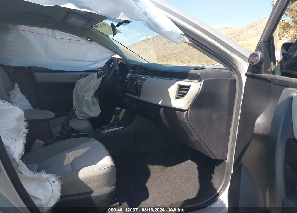2016 TOYOTA COROLLA LE PLUS VIN: 5YFBURHE5GP522401