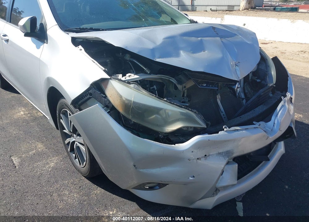 2016 TOYOTA COROLLA LE PLUS VIN: 5YFBURHE5GP522401