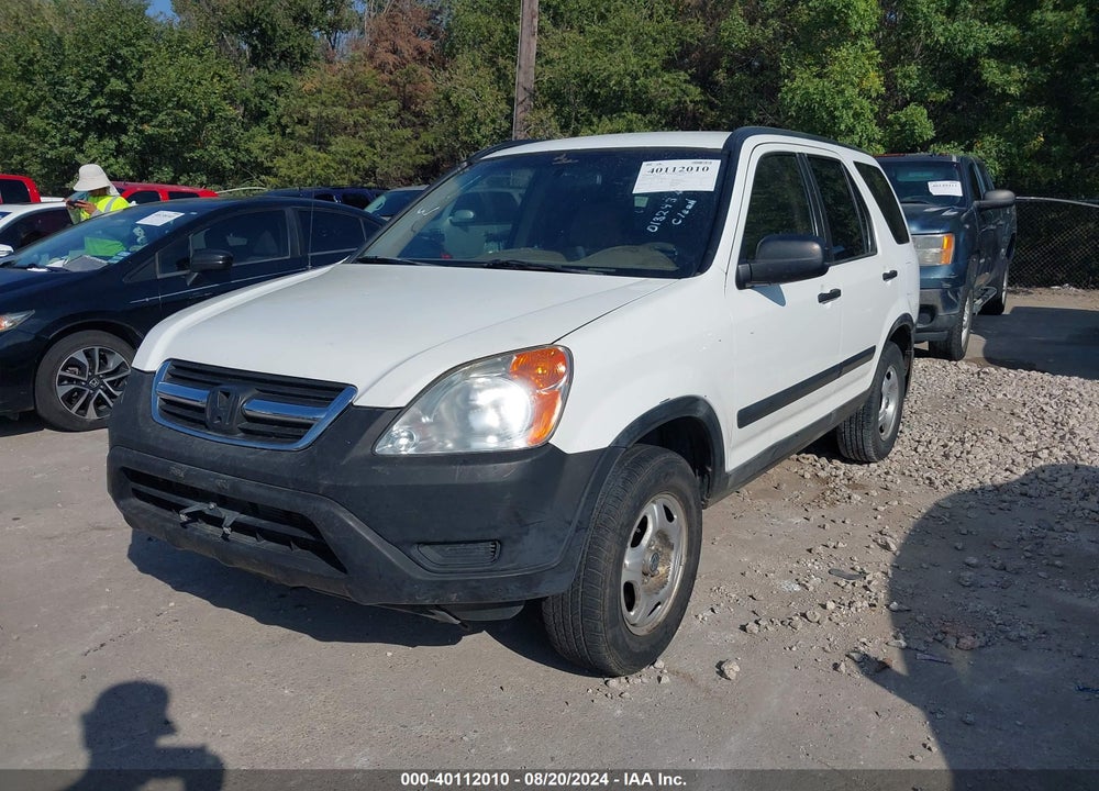 2002 HONDA CR-V LX VIN: JHLRD68492C013243