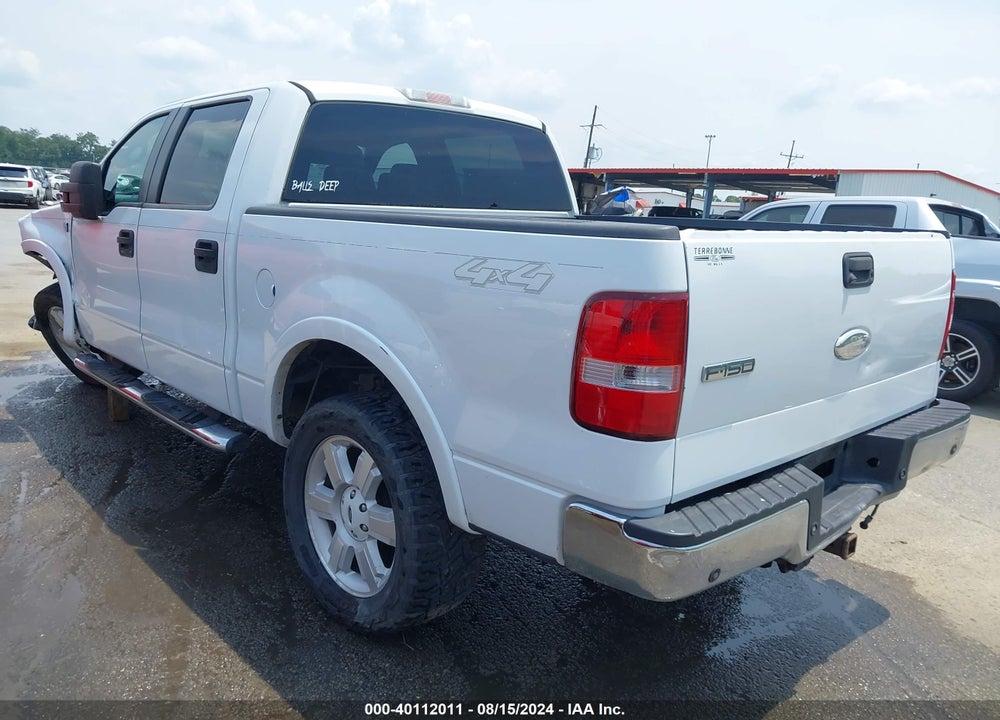 2008 FORD F-150 60TH ANNIVERSARY/FX4/KING RANCH/LARIAT/XLT VIN: 1FTPW14V28FA94304