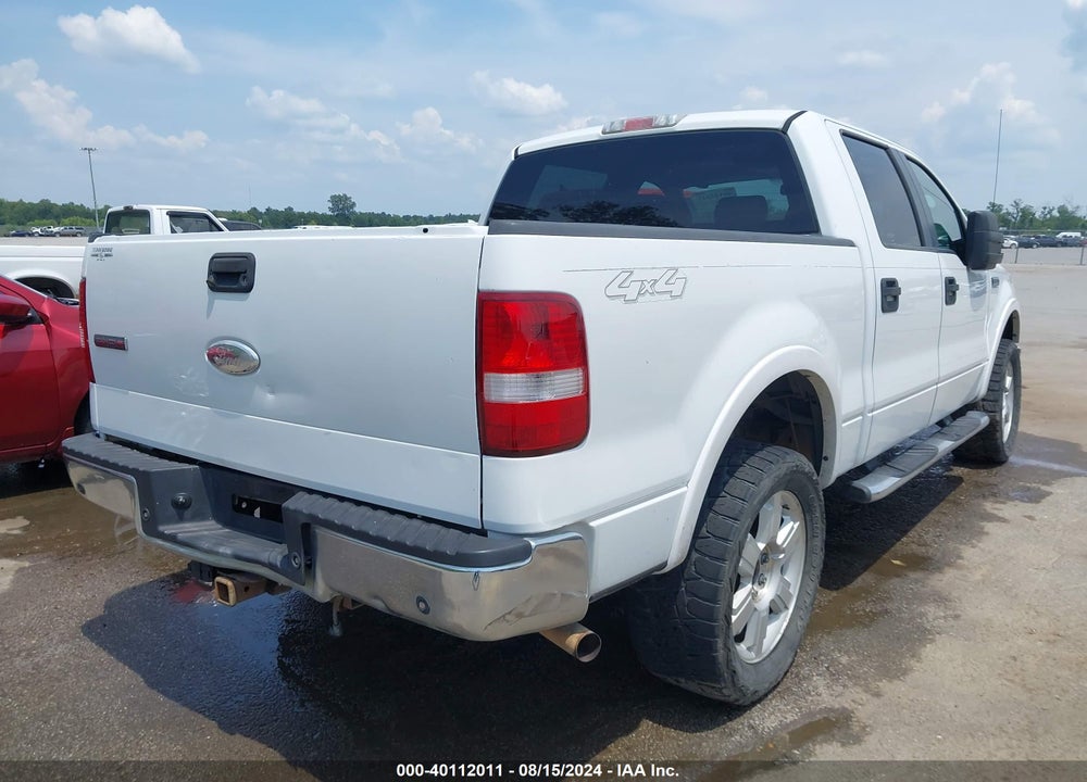 2008 FORD F-150 60TH ANNIVERSARY/FX4/KING RANCH/LARIAT/XLT VIN: 1FTPW14V28FA94304