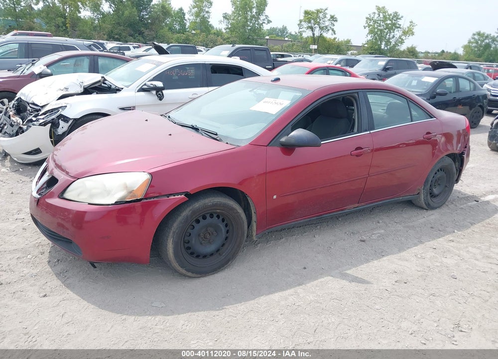 2008 PONTIAC G6 VALUE LEADER VIN: 1G2ZF57B984148442