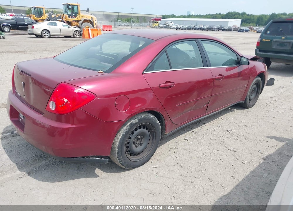 2008 PONTIAC G6 VALUE LEADER VIN: 1G2ZF57B984148442