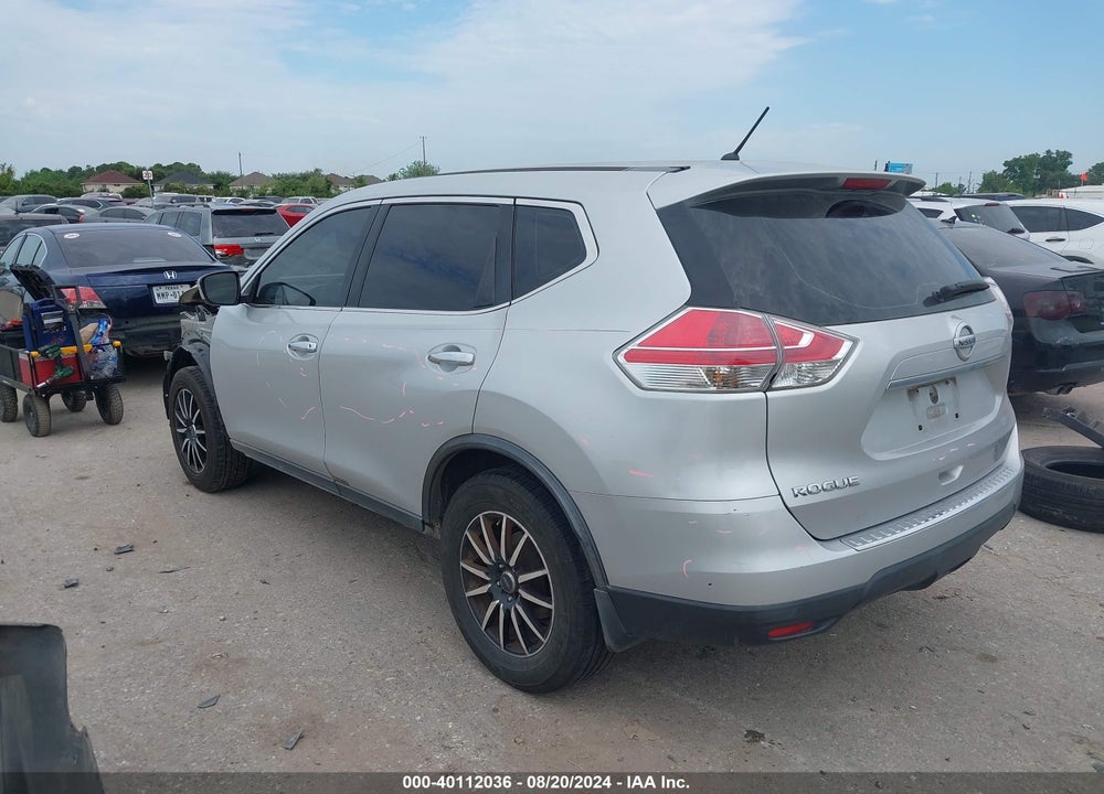 2015 NISSAN ROGUE S VIN: KNMAT2MT0FP511042