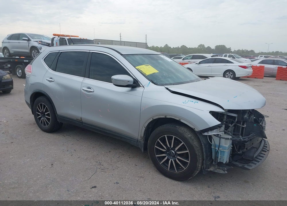 2015 NISSAN ROGUE S VIN: KNMAT2MT0FP511042
