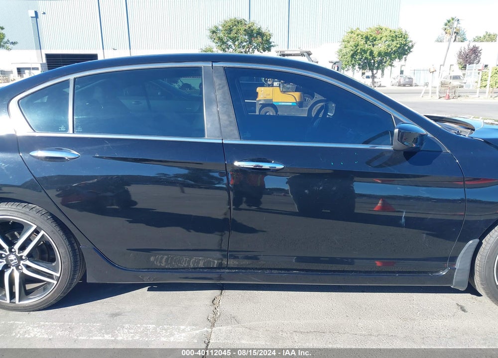2016 HONDA ACCORD SPORT VIN: 1HGCR2F53GA065254