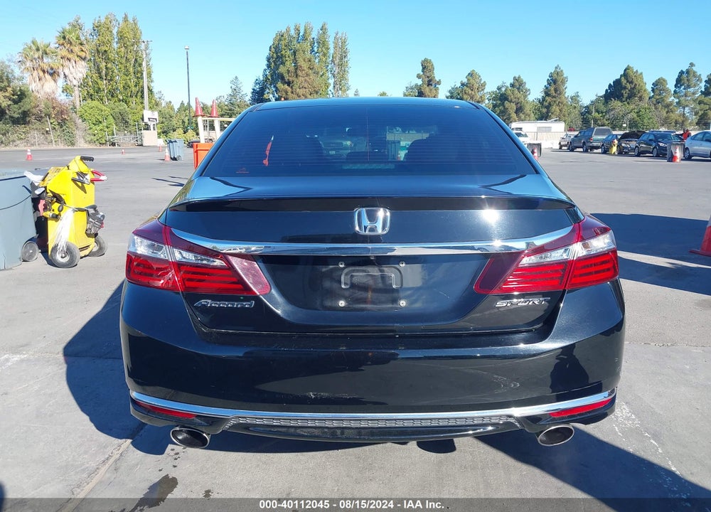 2016 HONDA ACCORD SPORT VIN: 1HGCR2F53GA065254