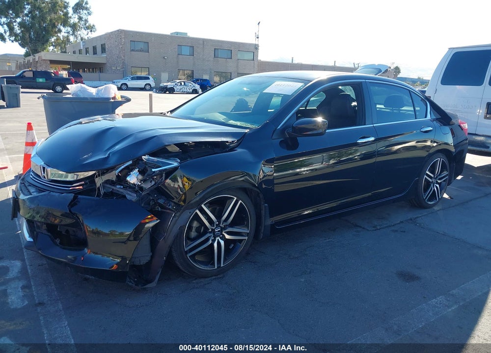 2016 HONDA ACCORD SPORT VIN: 1HGCR2F53GA065254
