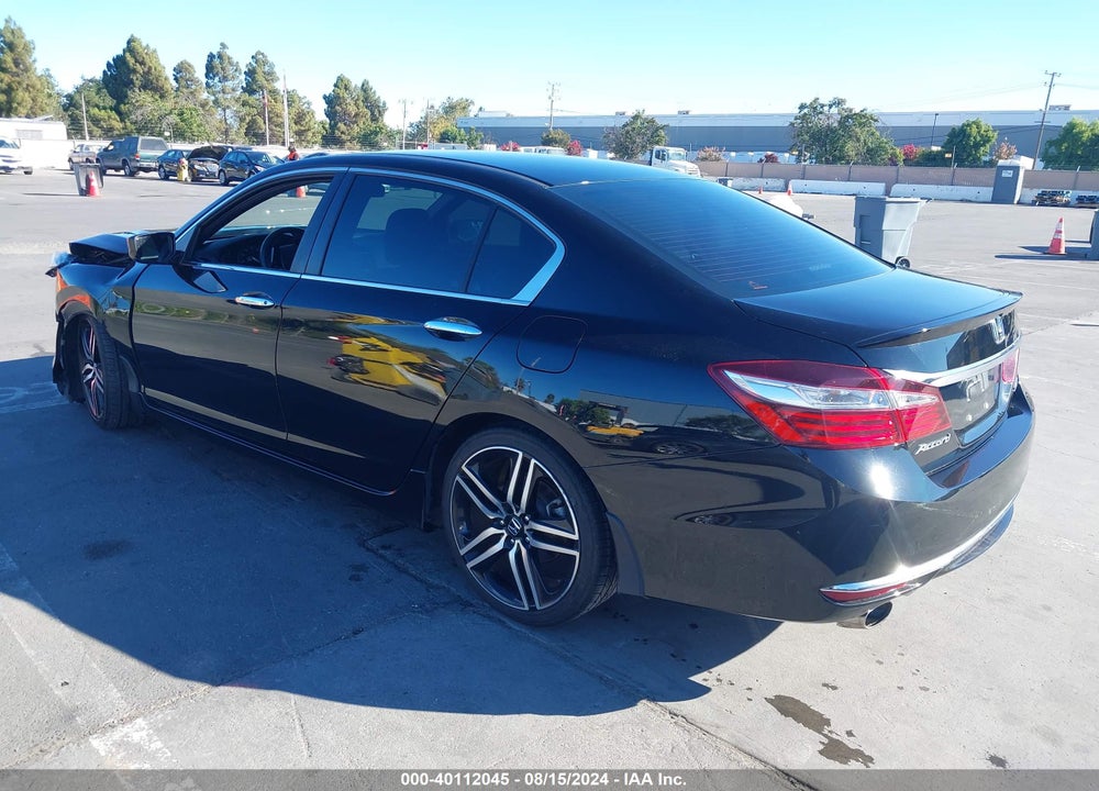 2016 HONDA ACCORD SPORT VIN: 1HGCR2F53GA065254