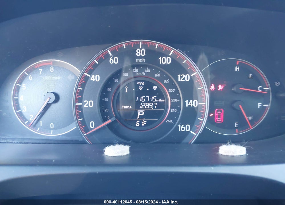 2016 HONDA ACCORD SPORT VIN: 1HGCR2F53GA065254