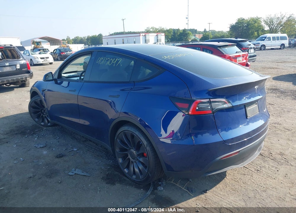 2020 TESLA MODEL Y LONG RANGE DUAL MOTOR ALL-WHEEL DRIVE/PERFORMANCE DUAL MOTOR ALL-WHEEL DRIVE VIN: 5YJYGDEF9LF034866