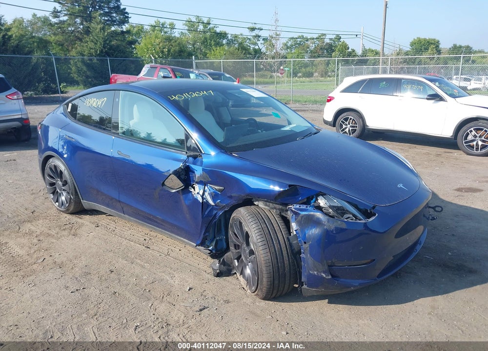 2020 TESLA MODEL Y LONG RANGE DUAL MOTOR ALL-WHEEL DRIVE/PERFORMANCE DUAL MOTOR ALL-WHEEL DRIVE VIN: 5YJYGDEF9LF034866