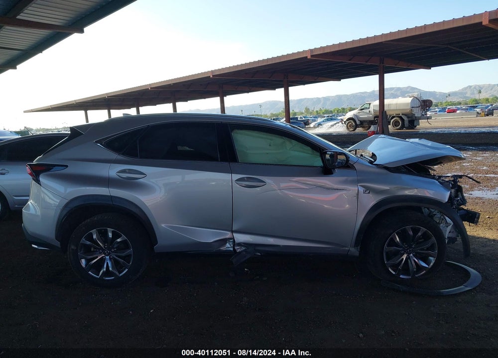 2015 LEXUS NX 200T F SPORT VIN: JTJYARBZ0F2003720