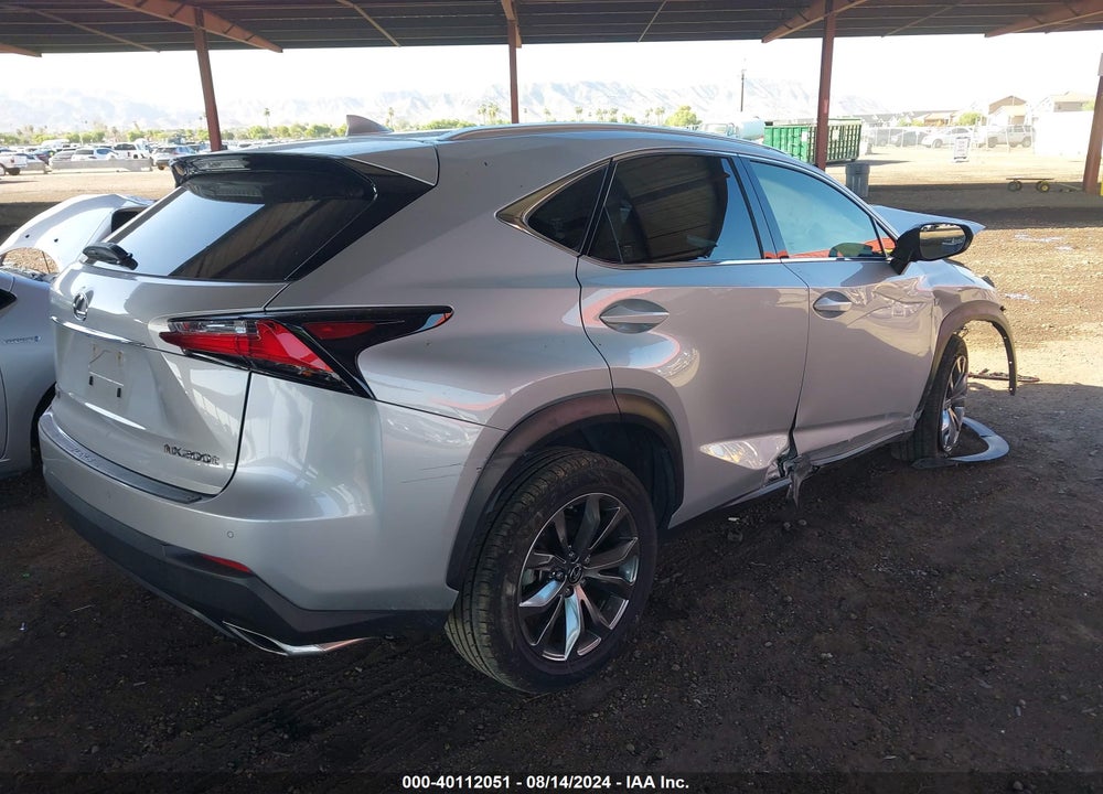 2015 LEXUS NX 200T F SPORT VIN: JTJYARBZ0F2003720