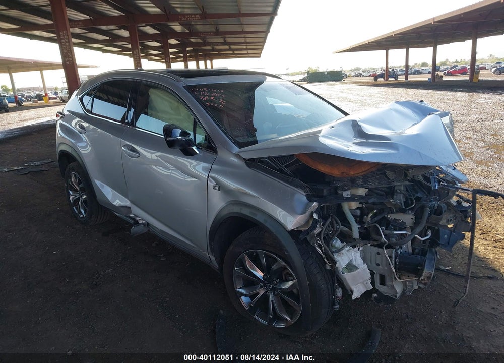 2015 LEXUS NX 200T F SPORT VIN: JTJYARBZ0F2003720