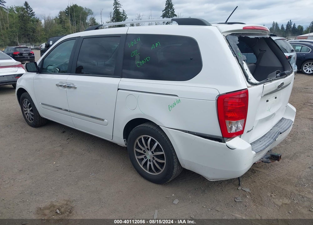 2011 KIA SEDONA EX VIN: KNDMH4C72B6373521
