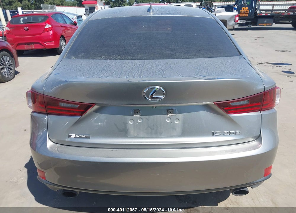 2015 LEXUS IS 250 VIN: JTHBF1D23F5067596